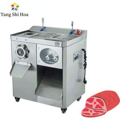 Cortador de aço inoxidável da carne 220V e moedor For Professional Butchers e processamento de carne